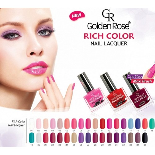 Golden Rose Rich Color Nail Lacquer 10 5ml 23