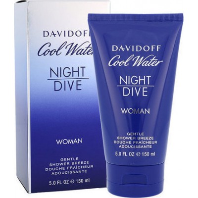 DAVIDOFF Cool Water Night Dive for Woman shower gel 150ml 