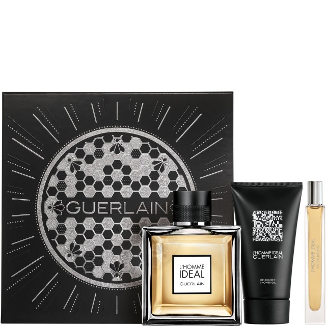 GUERLAIN L'Homme Ideal SET: EDT 100ml + shower gel 75ml + EDT 10ml