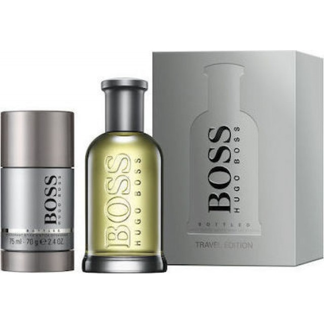 HUGO BOSS Bottled SET: EDT 100ml + deo stick 75ml