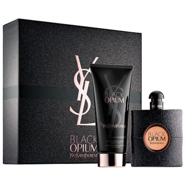 YSL Black Opium SET: EDP 50ml + body lotion 50ml